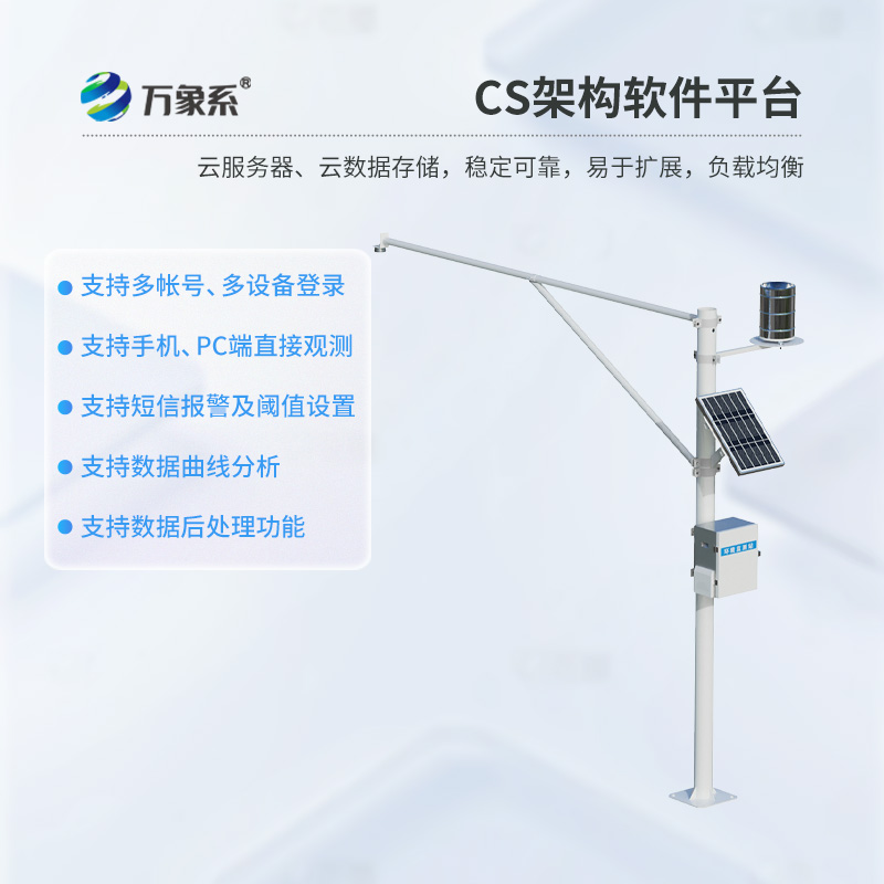 野外在線雷達(dá)雨量水位監(jiān)測(cè)站：野外水文管理專業(yè)創(chuàng)新設(shè)備